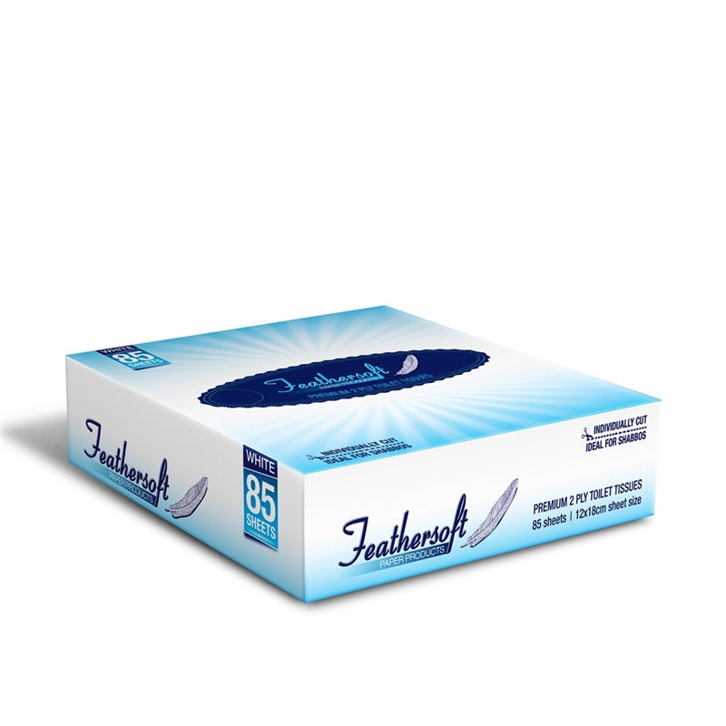 Toilet Paper Flat Pack 2ply 'Feathersoft'