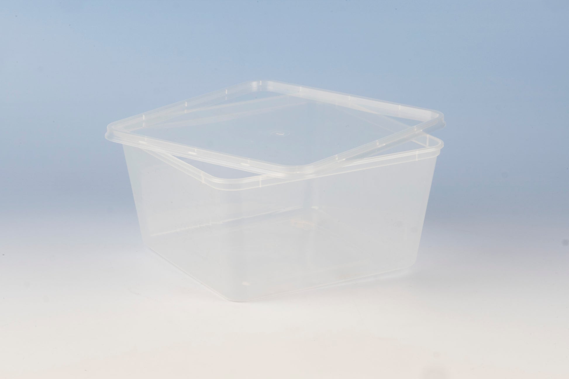 Plastic Containers Square 3000ml with Lids