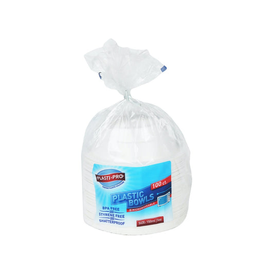 Plastic Bowls 5oz White 'Dining Plus'