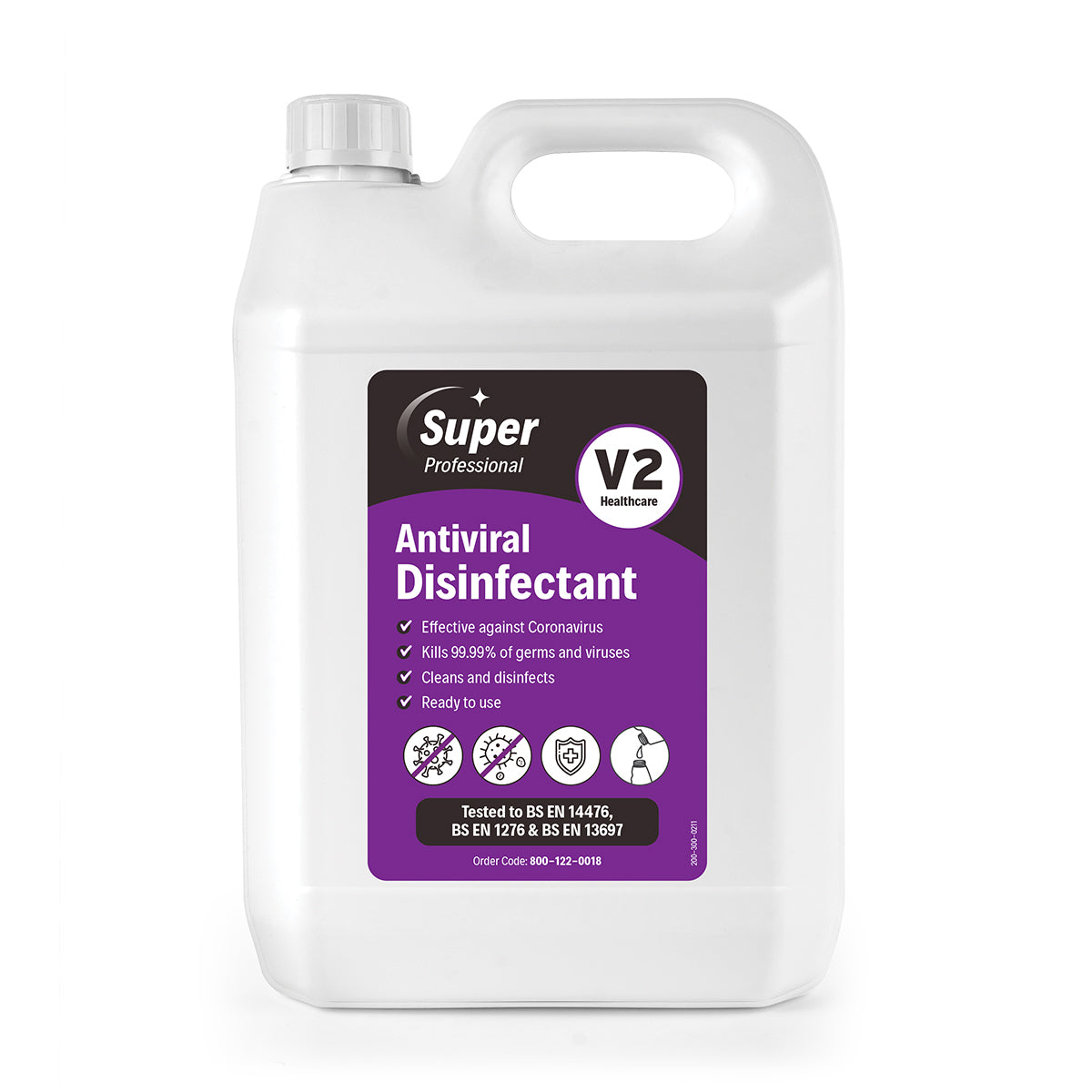 Antiviral Disinfectant 2x5L