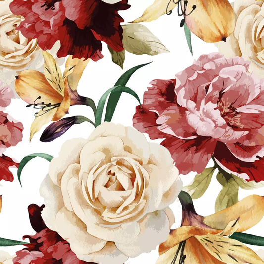 Design Napkins Watercolor Roses 'Nouveau'