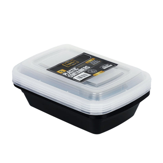 Plastic 'Superior' Packed 38oz ClearW/Clear Lids