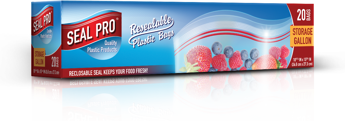 Zip-Lock Gallon Bags 'Seal Pro'