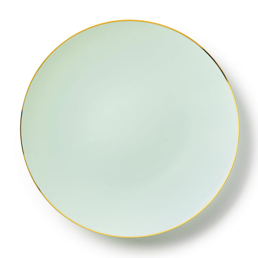 Plates 10" Turquoise/Gold 'Decor'