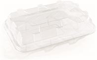 Dome Lids for Pulp Rectangular Containers