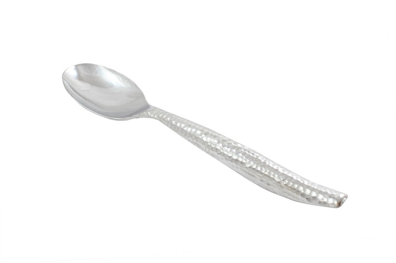 Serving Spoons Silver Look - Hammered 'Superior'