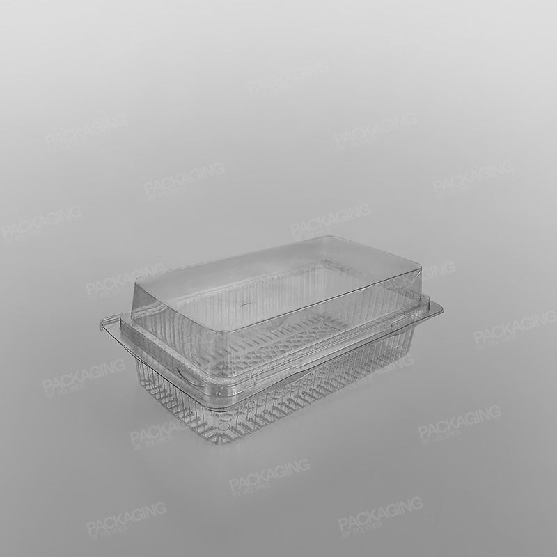 Plastic Clear Rectangular Containers X10H66 336/CS