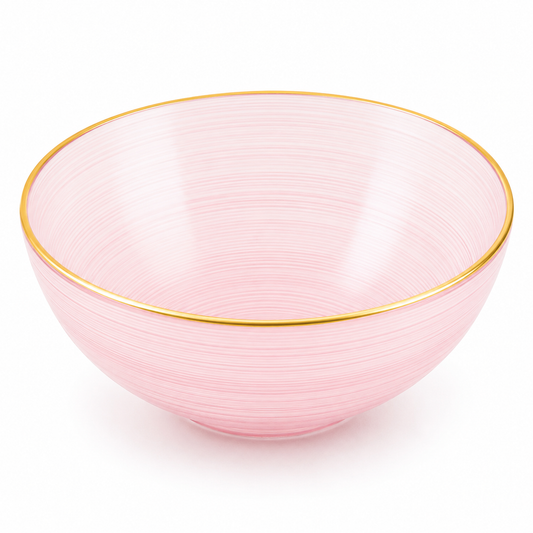 Regal Collection 16oz Bowl Pink/Gold 'Superior' 12/10's