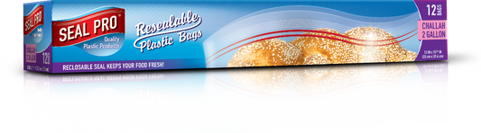 Zip-Lock 2 Gallon Challah Bags 'Seal Pro'