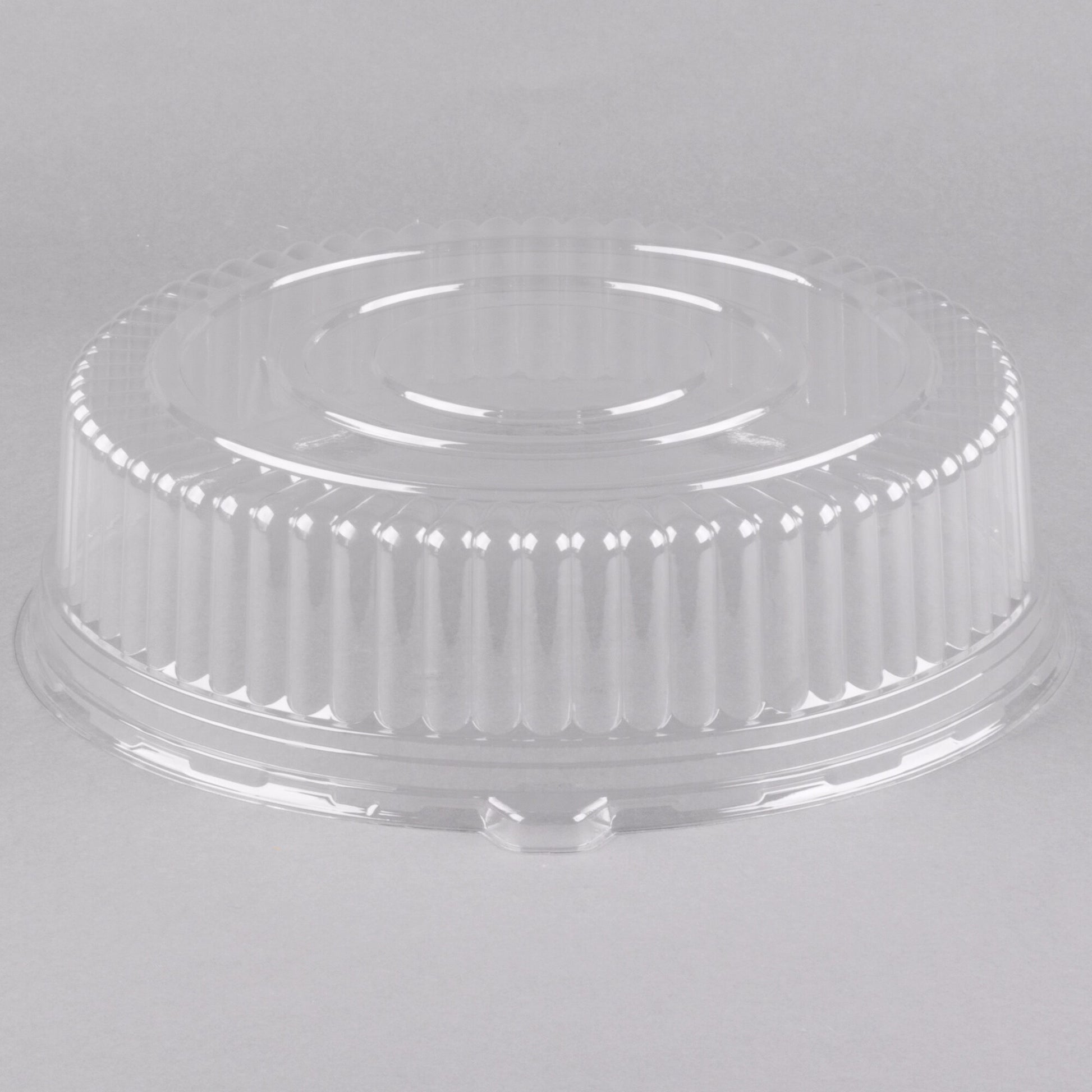 Plastic Clear Dome Lid for Round Tray 14" 'Superior'
