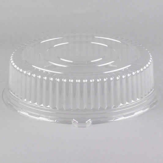 Plastic Clear Dome Lid for Round Tray 14"
