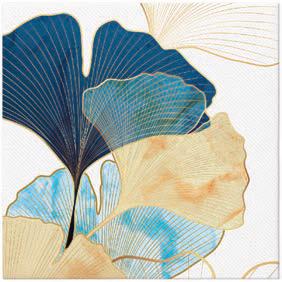 Design Napkins Airlaid Stylish Ginko Accents