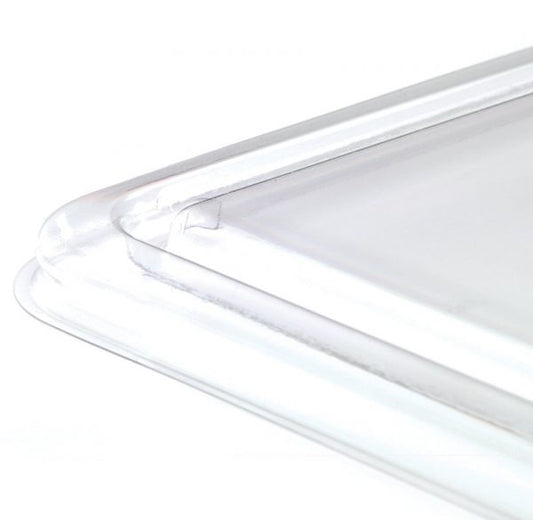 Lids For Plastic Containers "Fresh 'N' Clear" Clear Flat 24/32oz