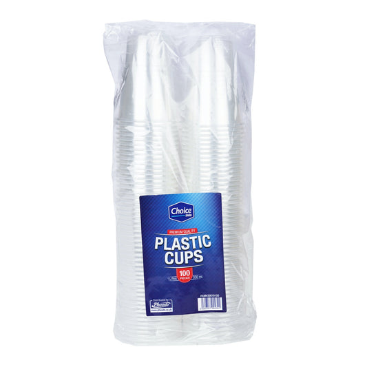 Plastic Cups "Choice Dining" Half Pint Cup 330cc 10/2x50's