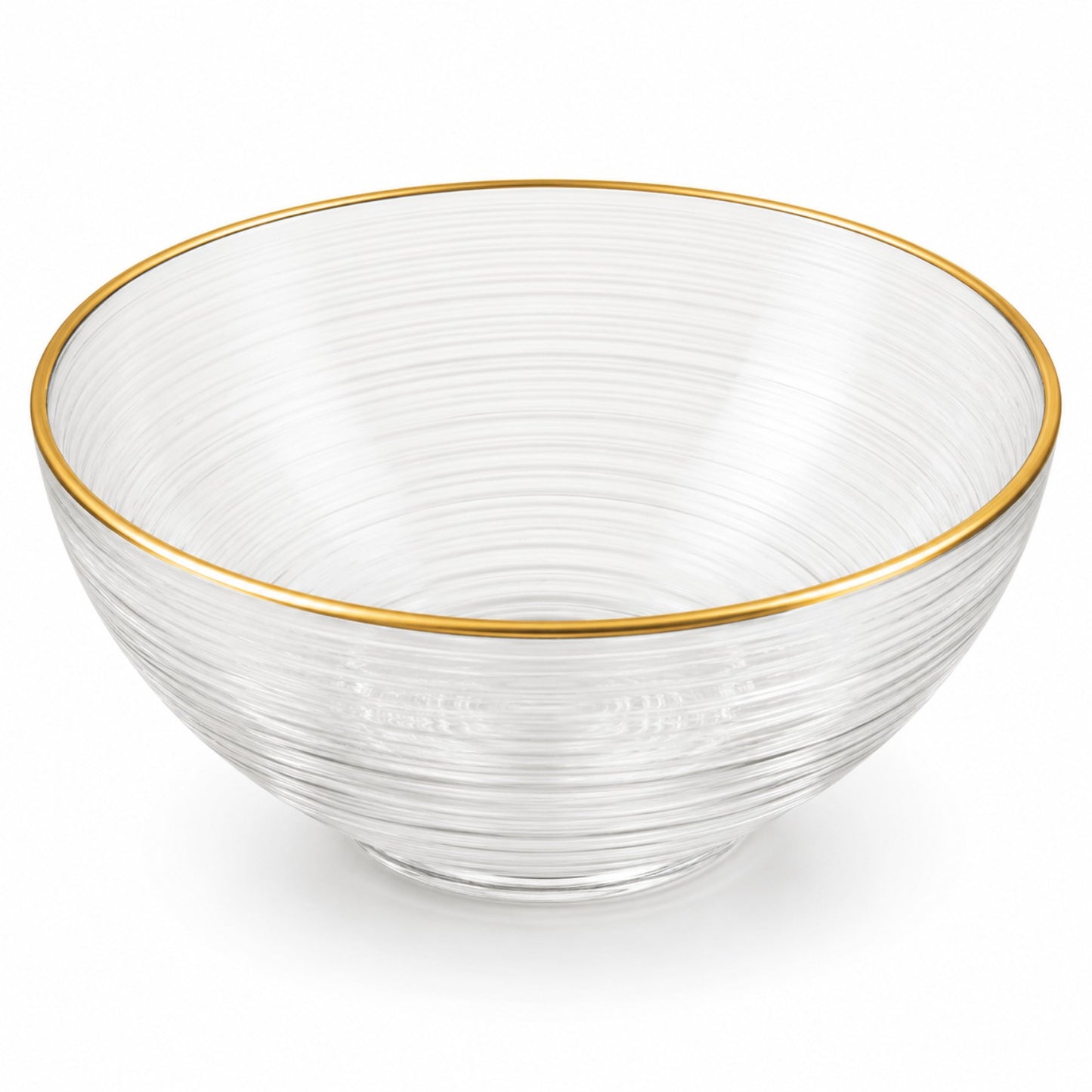Regal Collection 16oz Bowl Clear/Gold 'Superior' 12/10's