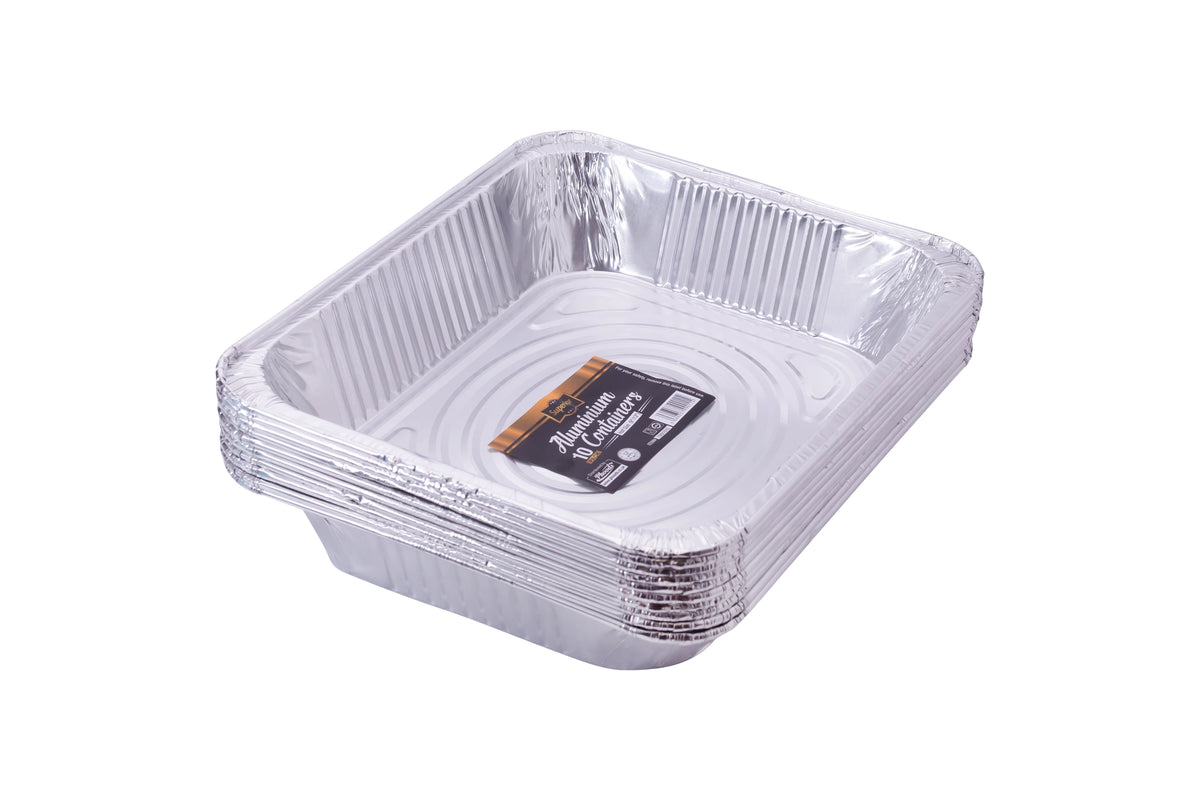 Packed Aluminium Containers 9/13 'Superior'