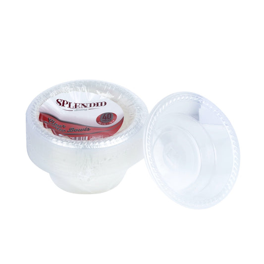 Plastic Bowls 5oz Clear 'Splendid Dining'