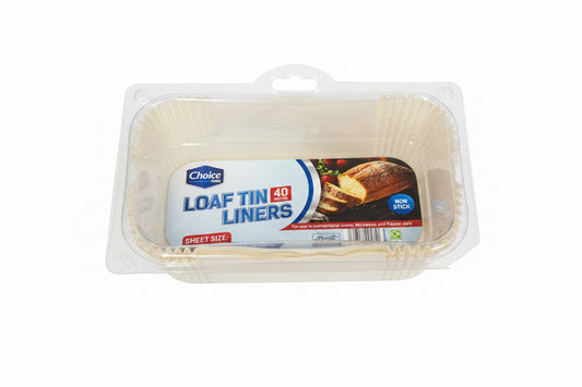 Loaf Tin Liner 2lb "Choice Dining"