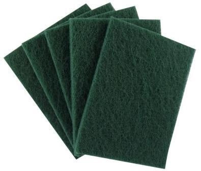Catering Green Scouring Pads Large