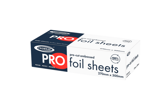 Aluminium Cutfoil Sheets 10" x 12.75" 'Prowrap' 6/500's