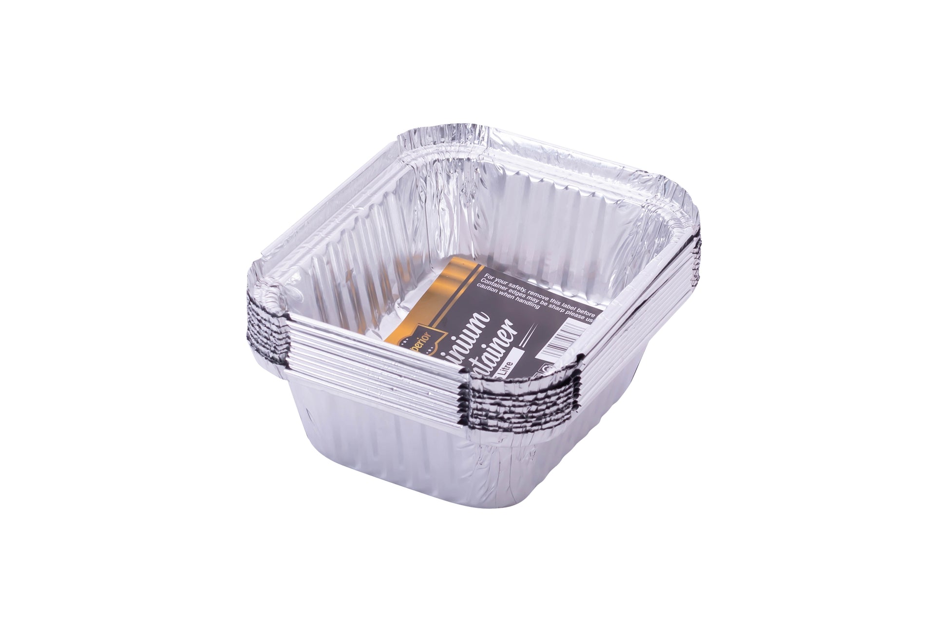 Aluminium Containers 0.5 Litre 'Superior'