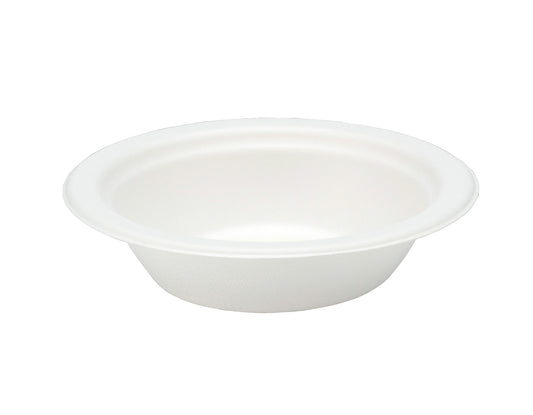 White Bagasse 12oz Bowls 'Ecosmart'