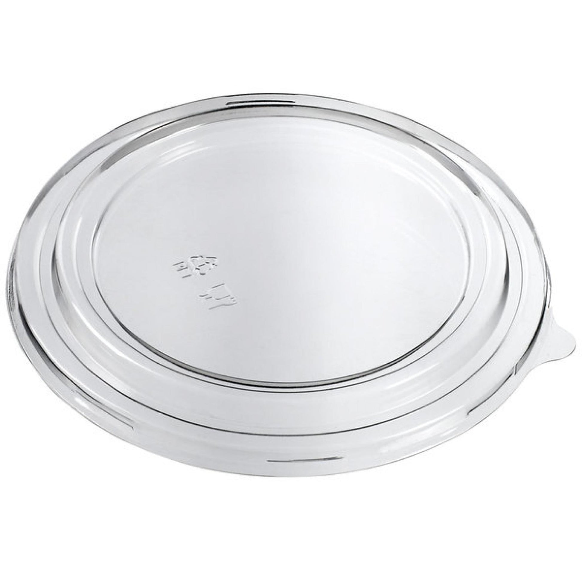 Dispo kraft Plastic PET Lids for Kraft Salad Round Bowl Small&Medium 500/750ml