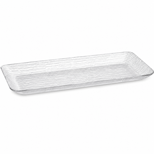 Wood Style Trays Large Clear 43x23cm 'Superior' 25/CS