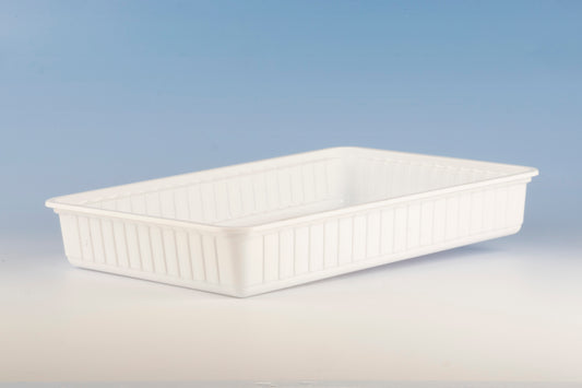 Plastic Containers 1800cc (270/60) Rect White