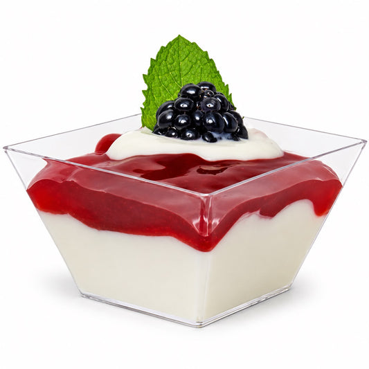 Square Mini Dessert Cup 3oz  'Superior' 24/12's