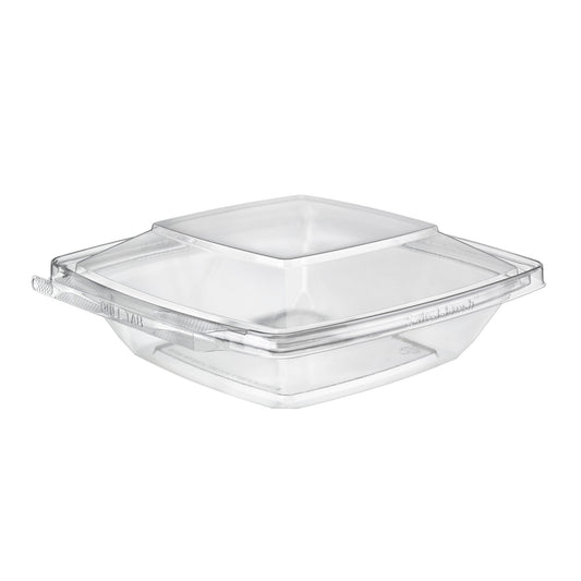 Plastic Containers Clear With Hinged Lid Pagodaware 24oz