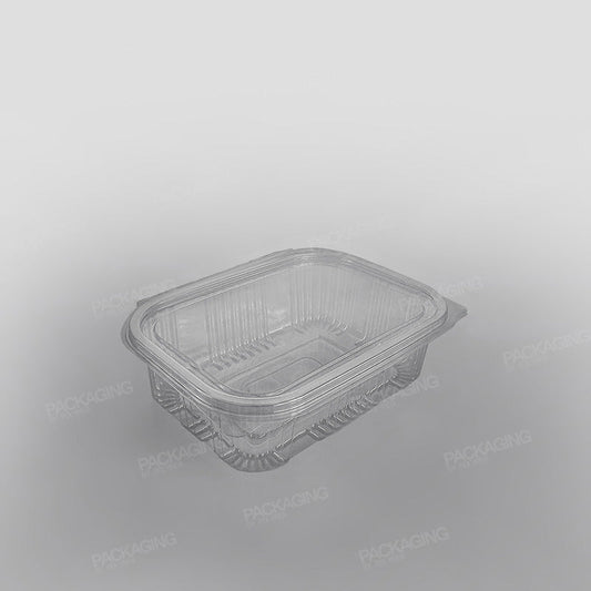 Plastic Clear Rectangular Containers X750L 400/CS