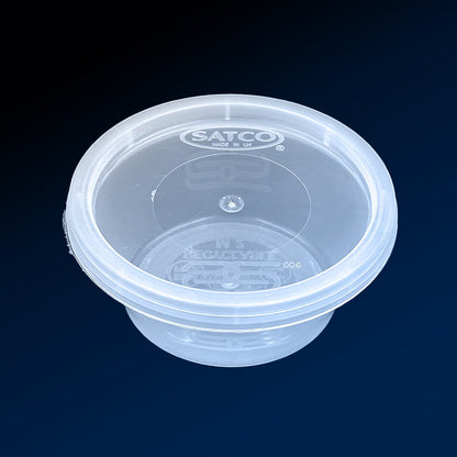 Plastic Containers & Lids 2oz Satco 800/CS