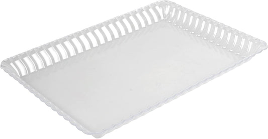 Fineline Serving Tray Clear "Flairware" 9x13