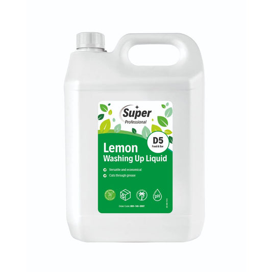 Washing Up Liquid Lemon Detergent 4/5L