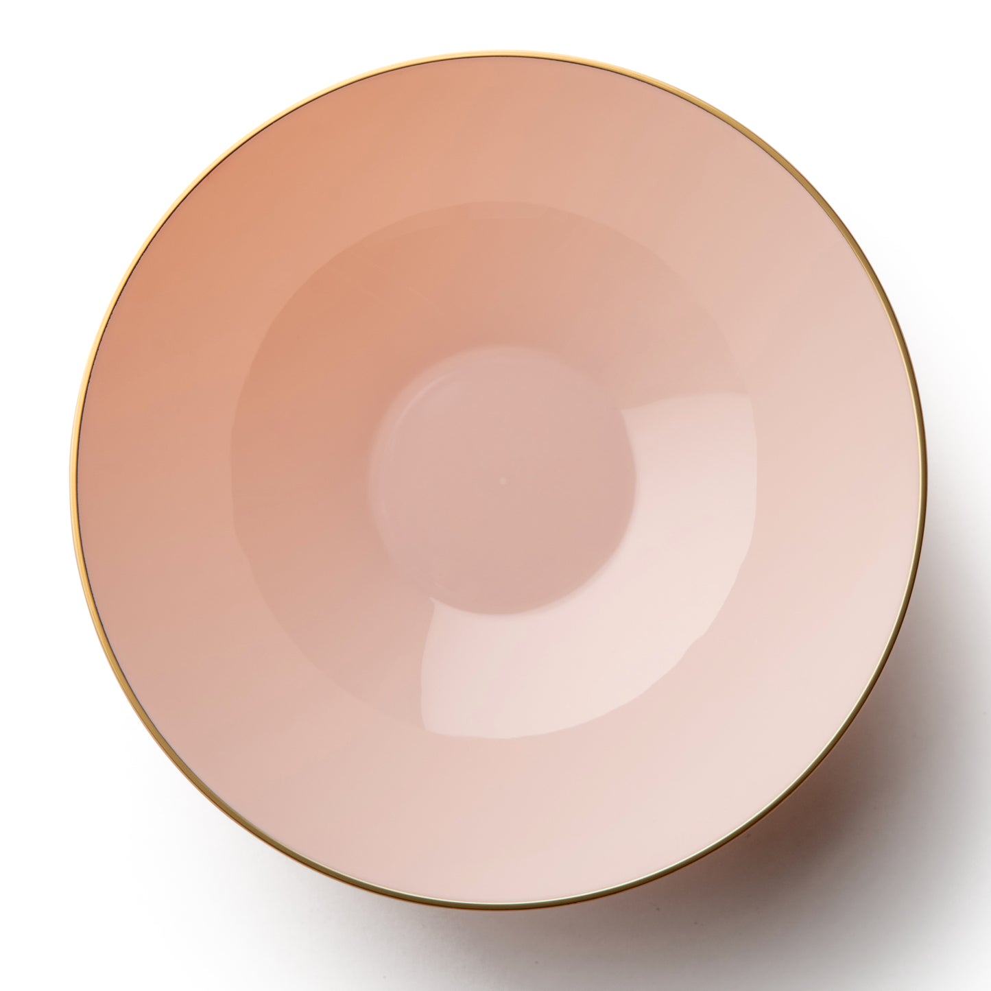 Bowls 16oz Pink/Gold 'Decor'