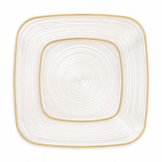 Signature Collection Square 7'+10' Clear/Gold Combo Pack 8+8 'Superior' 6/CS