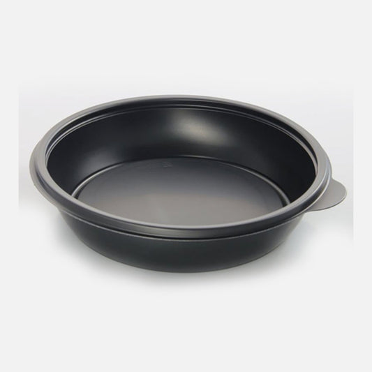 Plastic Round Containers Black 1000ml