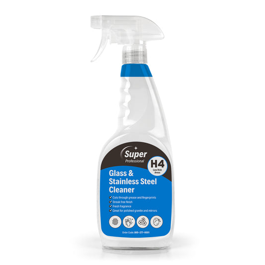 Glass/Window & Stainless Steel Cleaner Sprays 6/750ml