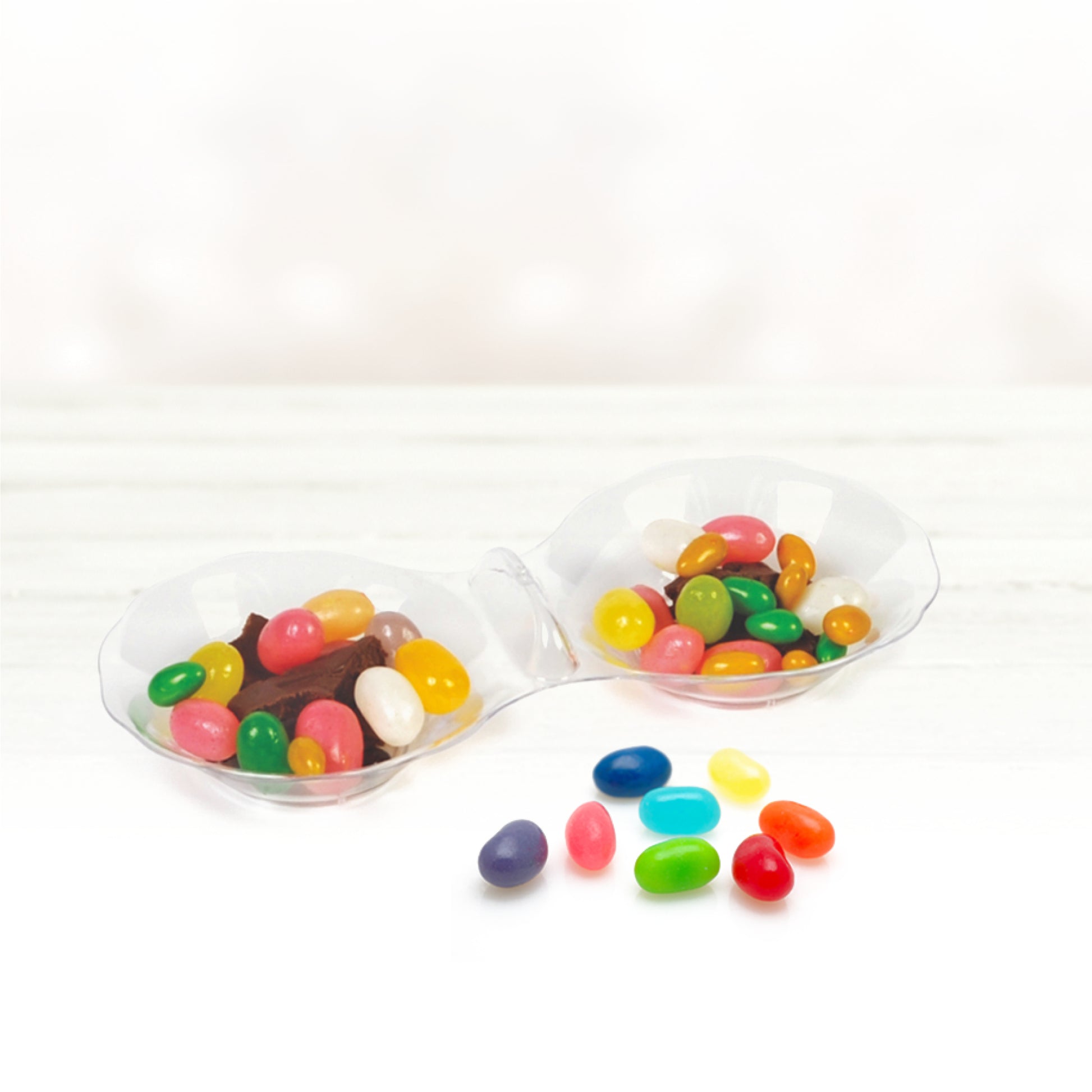 Plastic Clear Mini Candy Dish