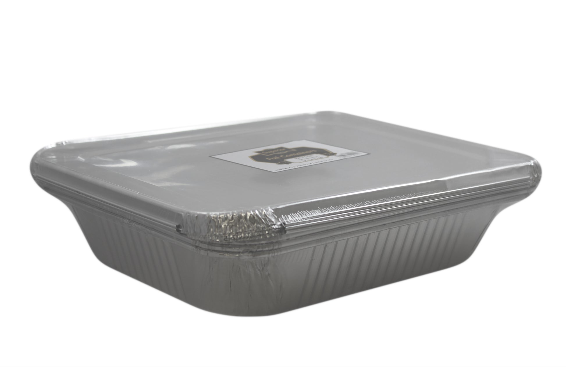 Aluminium Containers Packed 9/13 With Lids 'Superior'