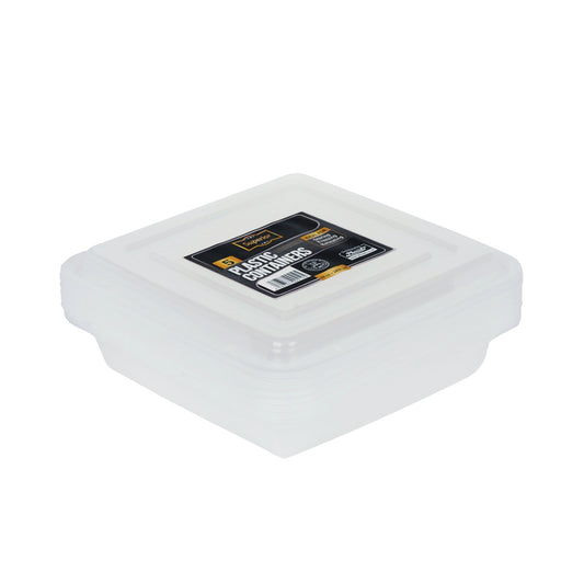 Plastic 48oz Plastic Container With Lids 'Superior'