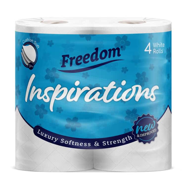 Toilet Paper Rolls Soft White 3ply 'Freedom'