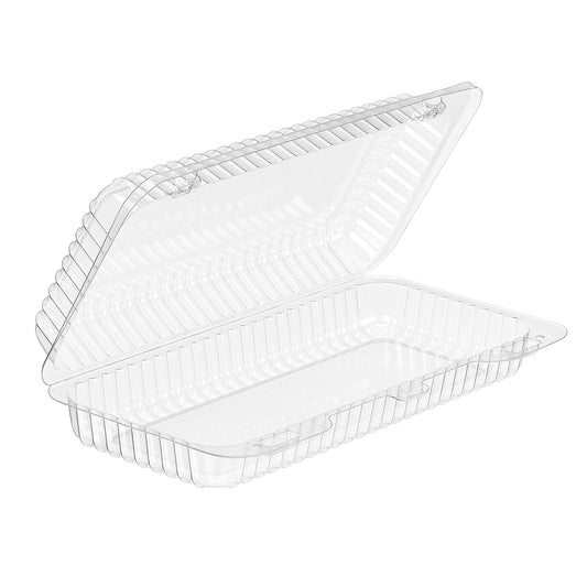Plastic Containers 'Sure Lock' Clear Hinged Lid