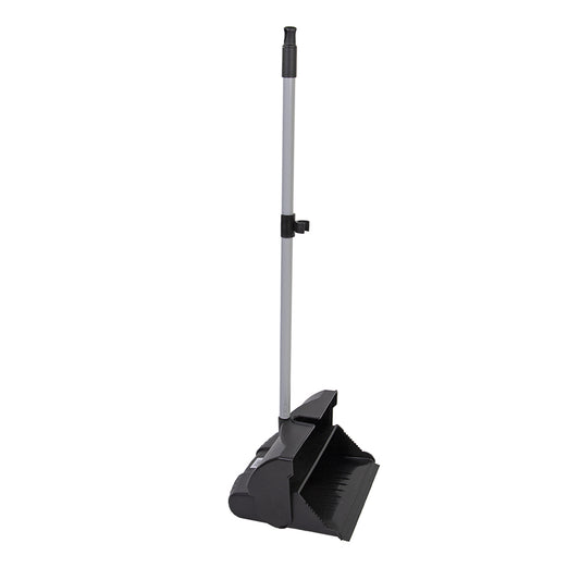 Black Dustpan (Shovel) With Stick