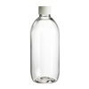 Plastic Round Clear PET Bottles with Lids 1000ml