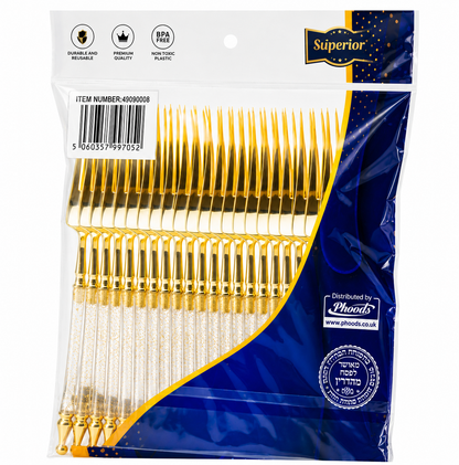 Superior Forks Gold Glitter Gold