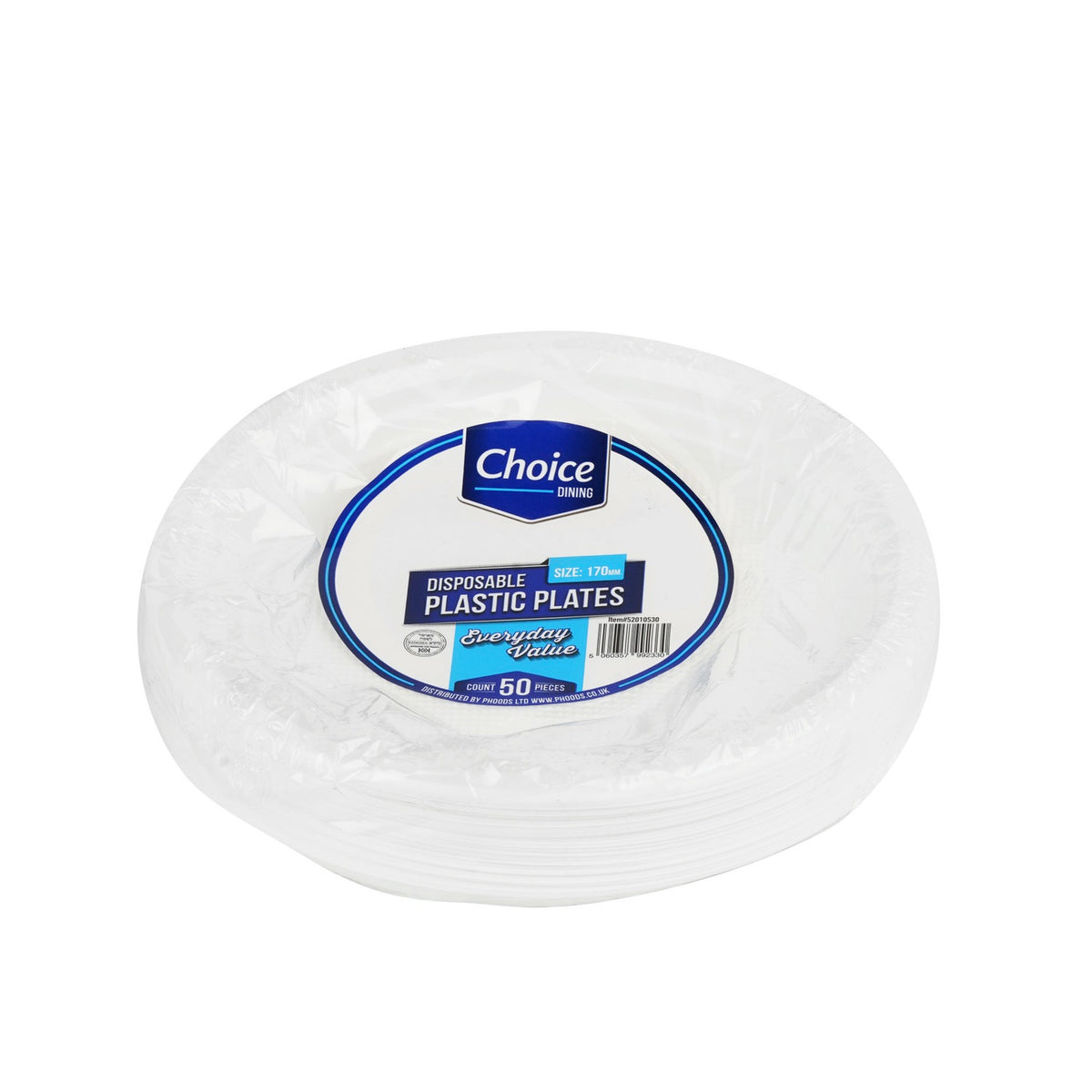 Plastic Plates 7' (170mm) "Choice Dining"