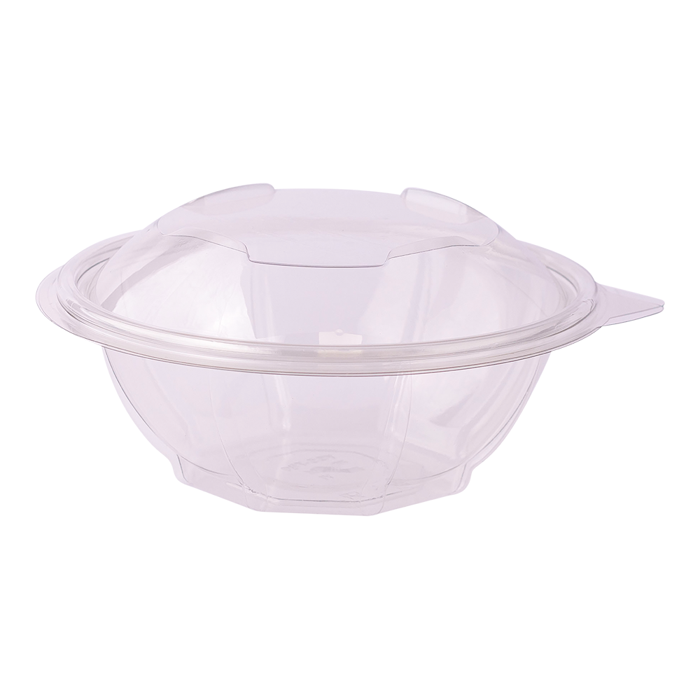 Plastic Clear Hinged Container 600cc