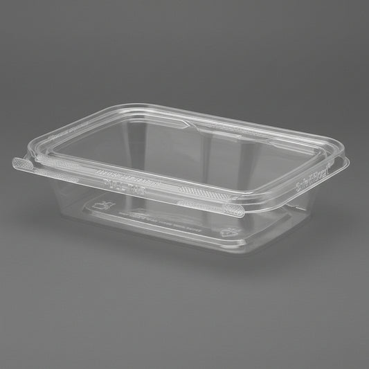 Plastic Containers 'Safety Fresh' 20oz Clear